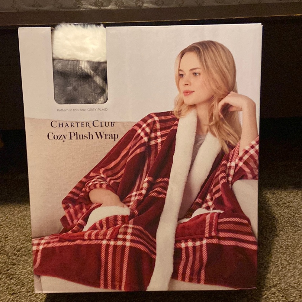Charter Club Cozy Plush Wrap